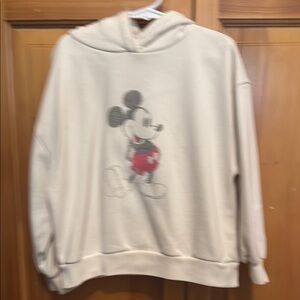GAP Cream Mickey hoodie